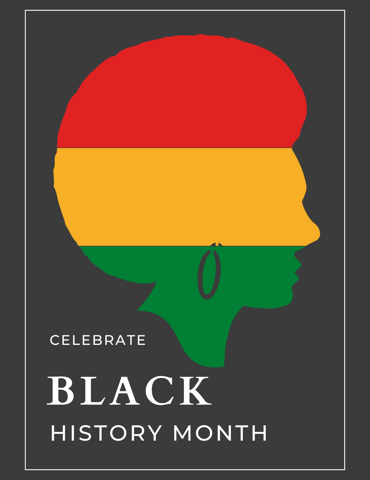 this poster describes celebrate black history month