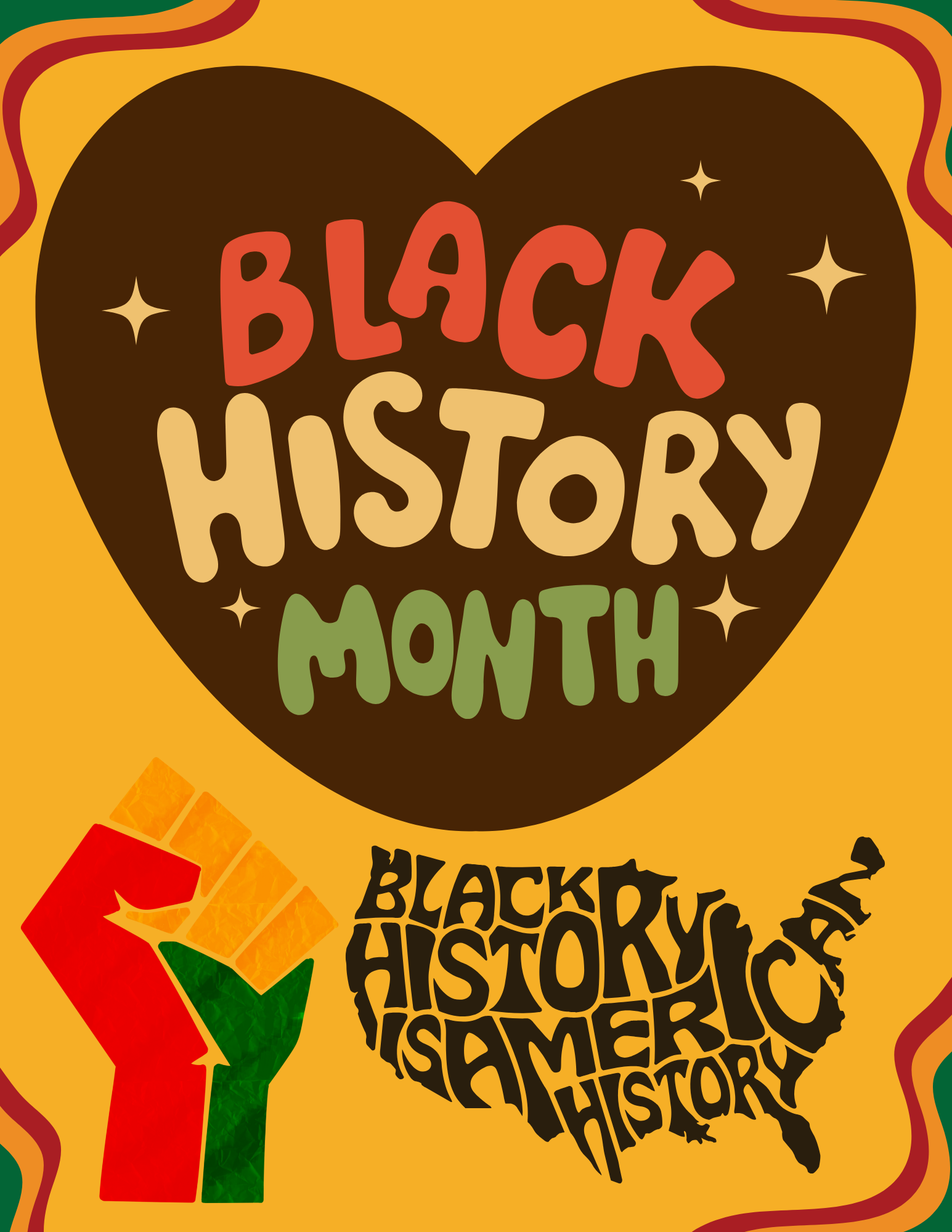 this poster describes celebrate black history month