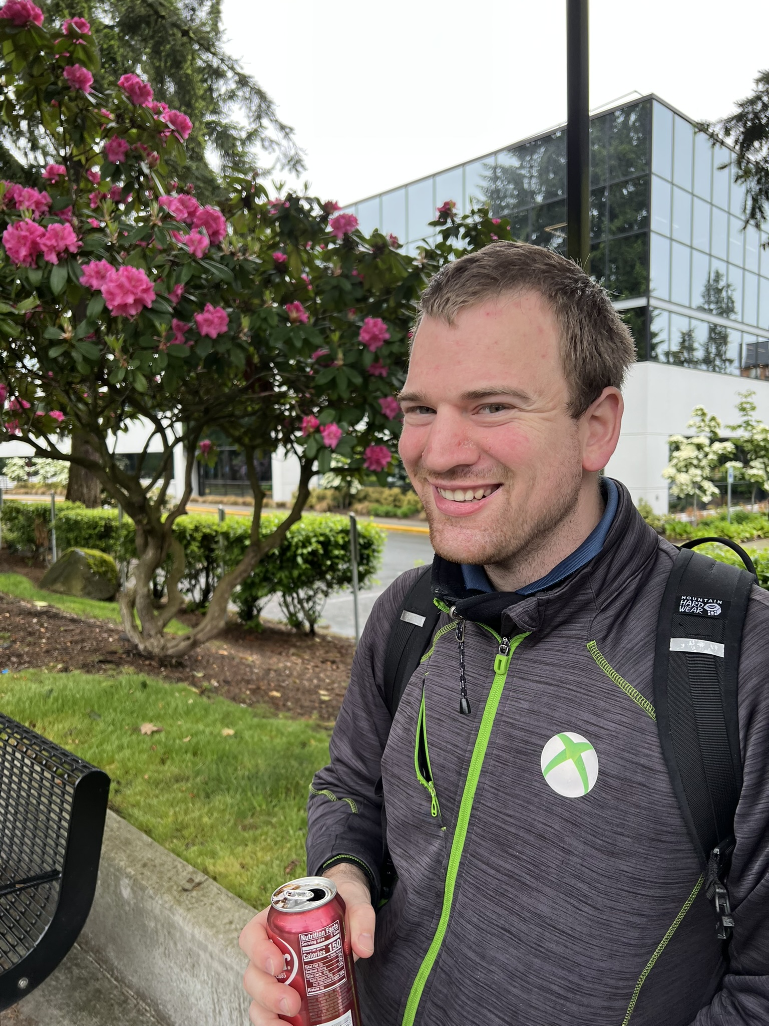 Mainstay client Sam at Microsoft's campus in Redmond
