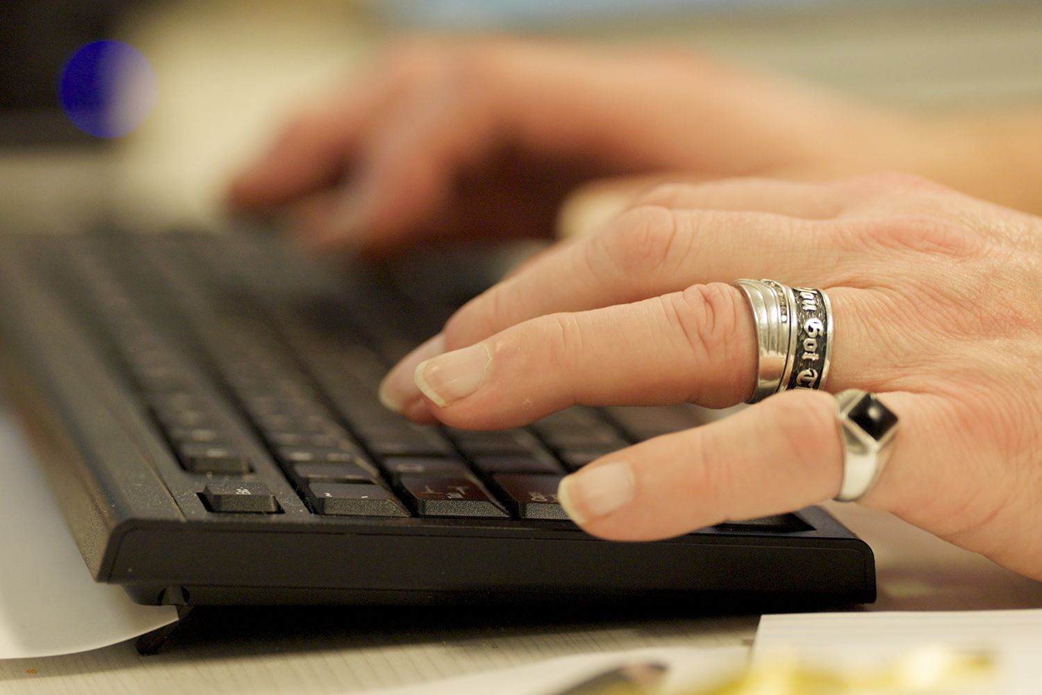  A Mainstay client working 