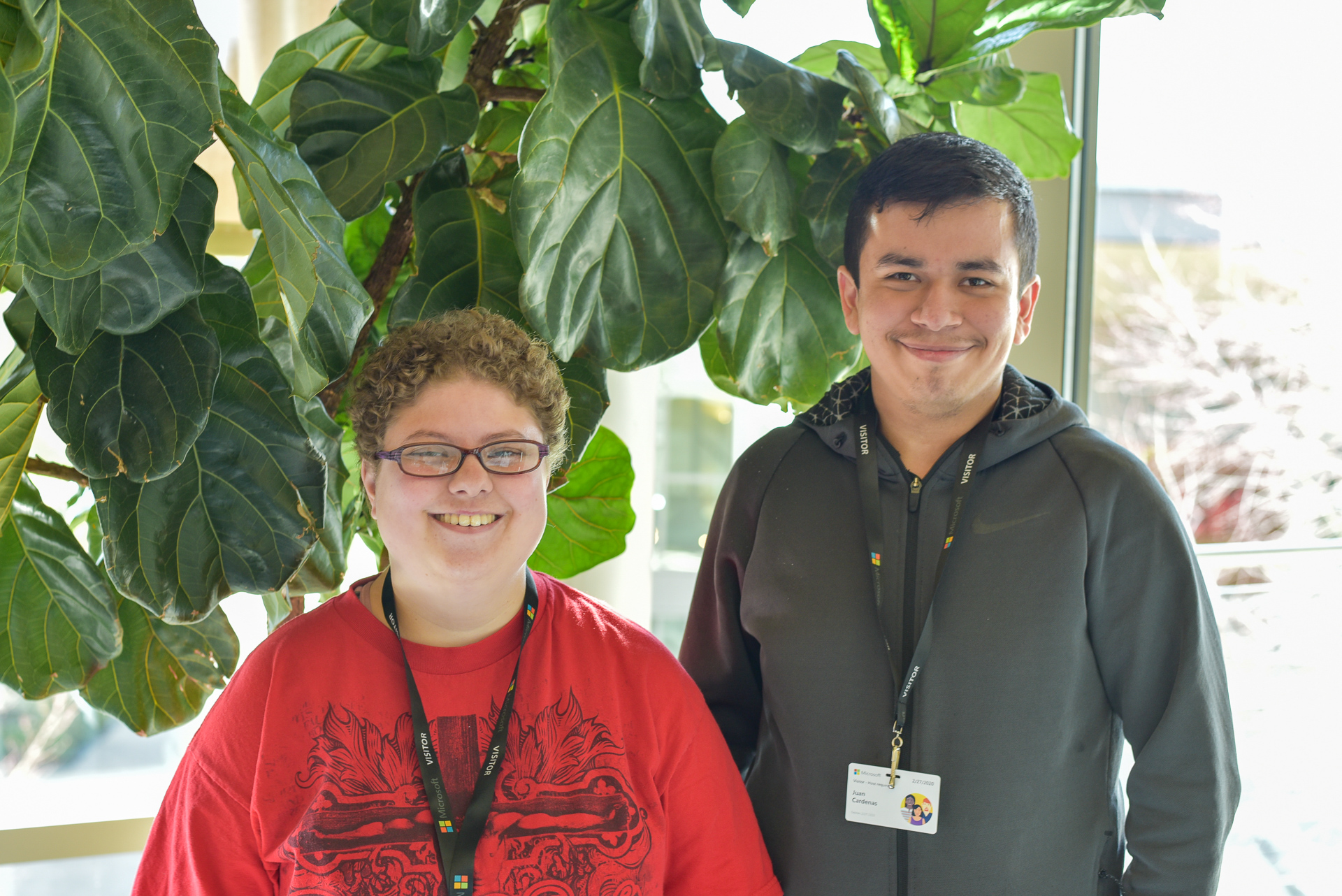  Two school age clients 