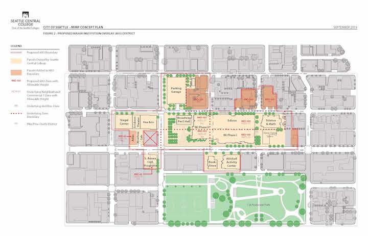 Major Institutional Overlay District Map