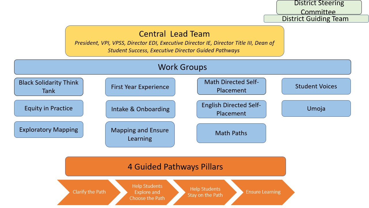 An Organizational Chart for Guided Pathways
