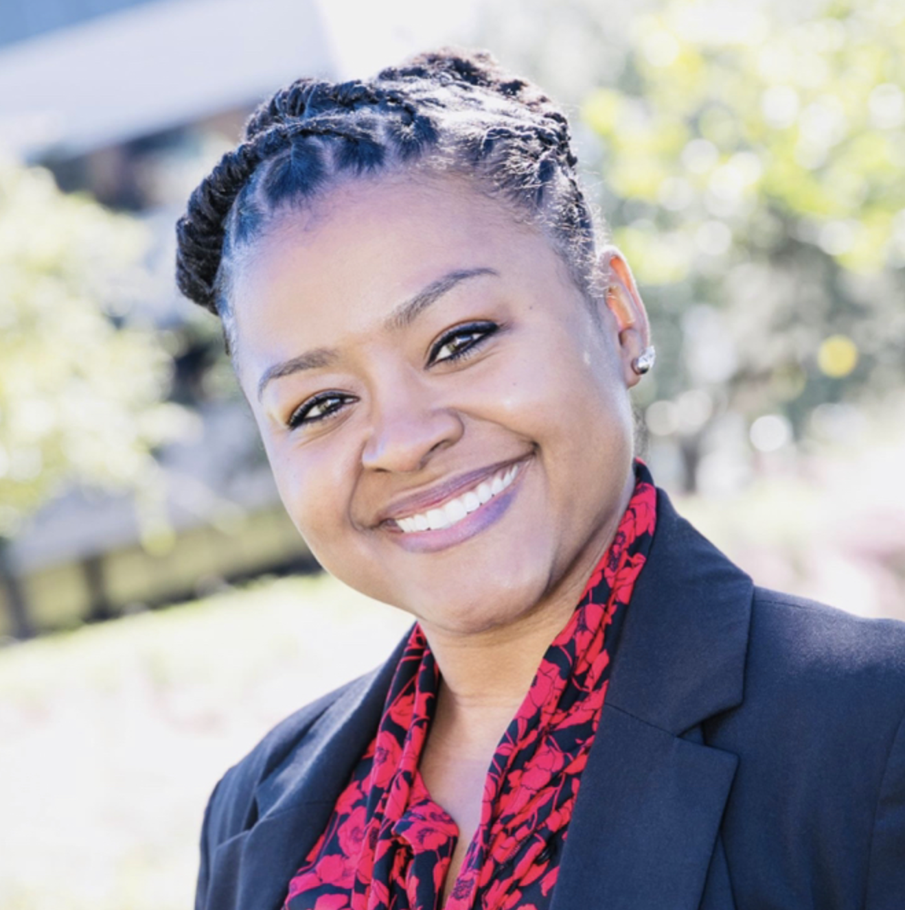 Head shot of Interim president of Seattle Central Dr. Chantae Recasner